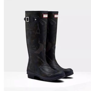 Butterflies Tall Hunter Boots